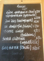 Pepete Ronron ChÂtelain menu
