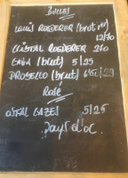 Pepete Ronron ChÂtelain menu
