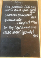 Pepete Ronron ChÂtelain menu