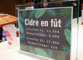 Mout menu