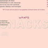 Snacks Carte