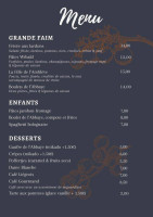 Cafe Des Musees Speisekarte