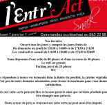 Snack L'entr'act Carte
