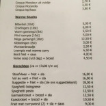 Eetcafé Point Final Carte