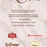 Tearoom Riviera Carta