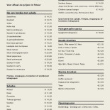 Frituur Miranda Carte