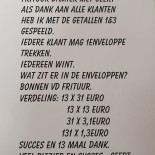 Frituur Damier Carta