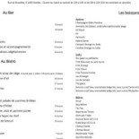 Maurice Le Limonadier Carte