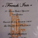The French-inn Carte