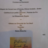 The French-inn Carte
