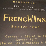 The French-inn Carte