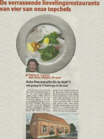 Herberg In De Zon menu