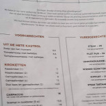 De Meule Speisekarte