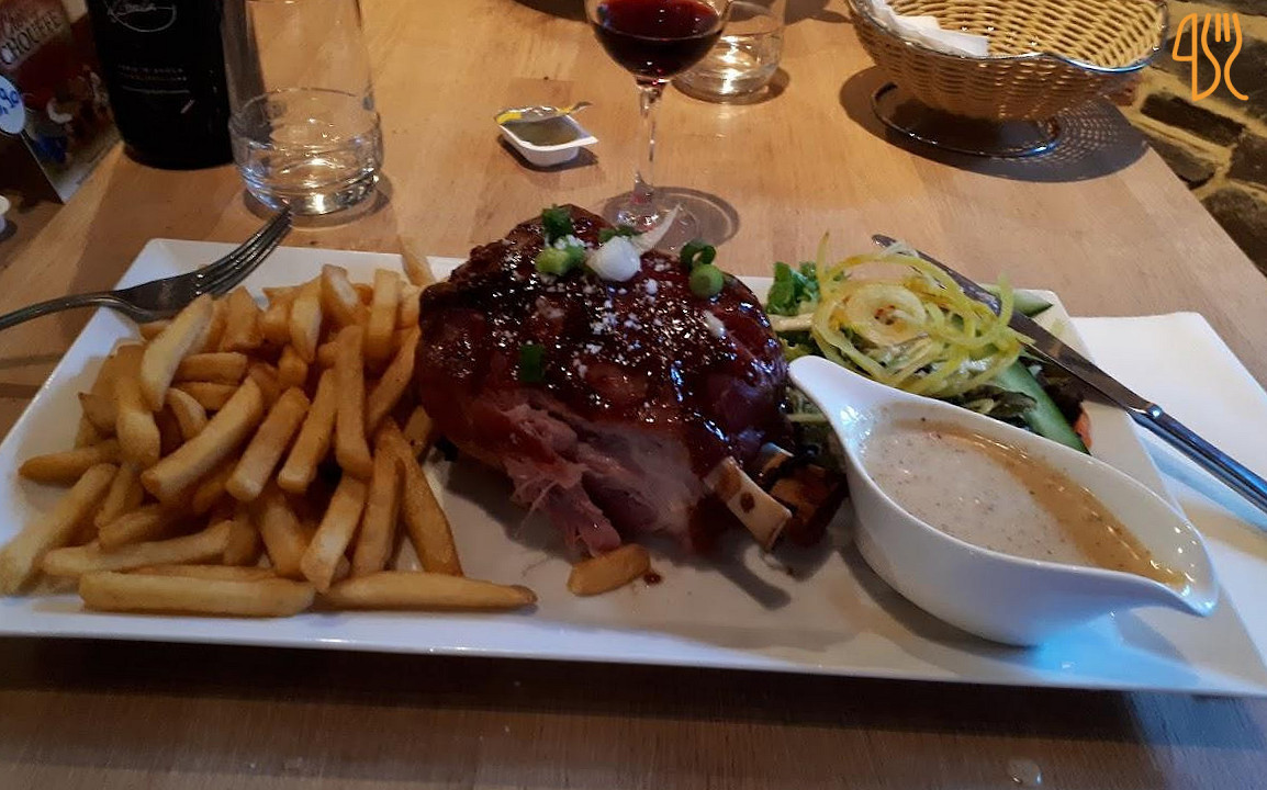 Le Chalet De La Foret Comida