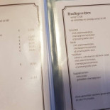 De Kluizenaar Speisekarte