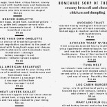 Osorio World's Kitchen Carte