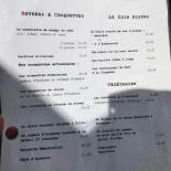 Taverne Du Centre Carte