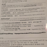 De Robbenjager menu