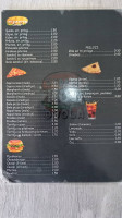 New Season Chinese menu
