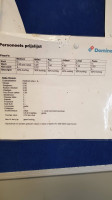 Domino's Osdorp B.v. Amsterdam menu