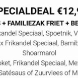 Friture Du-nord Carte