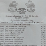 Habibi Enschede Carte