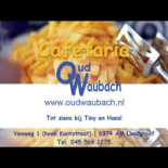 Cafetaria Oud Waubach Carte