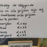 Het Javaanse Smulpaleis Speisekarte