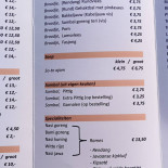 Het Javaanse Smulpaleis Speisekarte