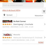 De Roti Corner Carte