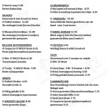 Lunchcafe Van Bikkels Carte