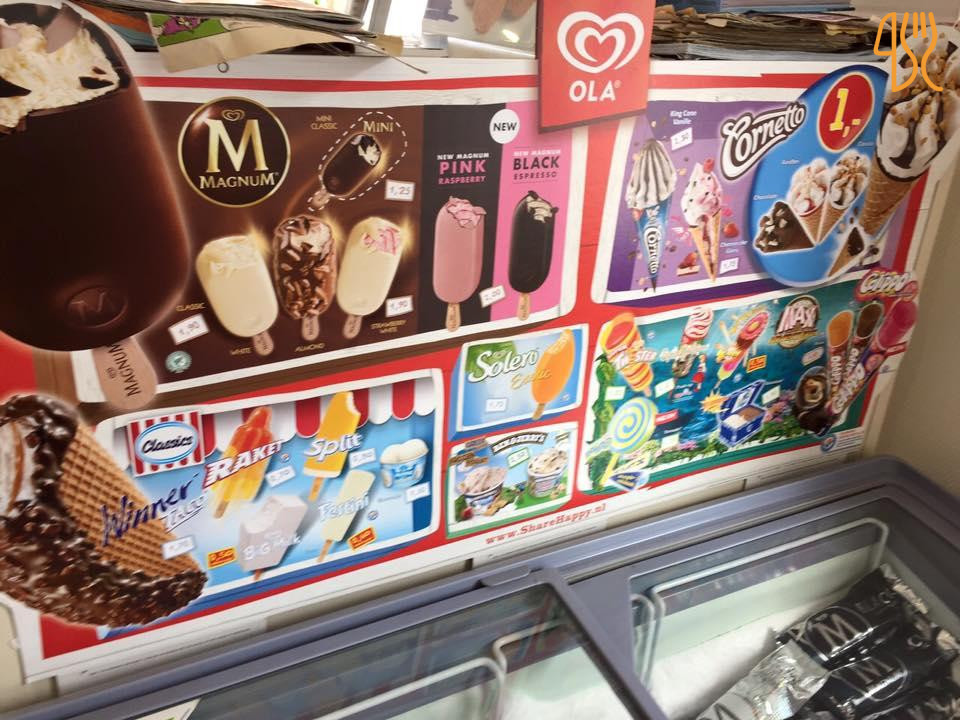 Eetcounter De Korre Carte