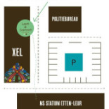 Eetcounter De Korre Carte