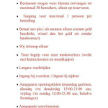 Cafetaria Nardje V.o.f. Carte