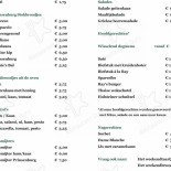 Taverne Prinsenburg Carte