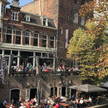 Greek Taverna Exterior