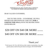 Rooi Pizzeria-shoarma Carta