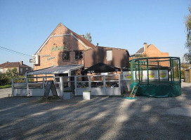 Eethuis Cartoon Exterior