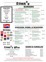 Parazaar Menu