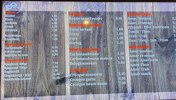 Finidi Bvba Menu