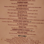 Bistrot Merlot Carte