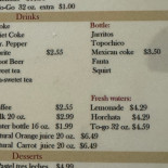 Snackrestaurant De Cocksboot Carte