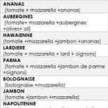 Au P'tit Creux Carte