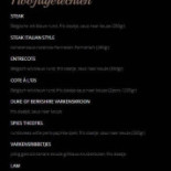 Bistro Theofiel Carta