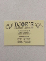 Djoe's Carte