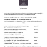 Au Gré Des Saisons Carte