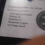 Cafe De Volbloed Carte