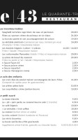 Le 43 Carte