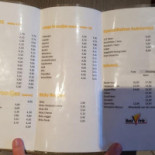 Frituur 't Verschil Carta