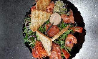 De Witte Ezel Comida